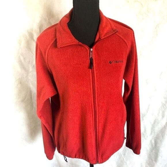 Columbia Tops - Columbia rust colored zip sweatshirt size m